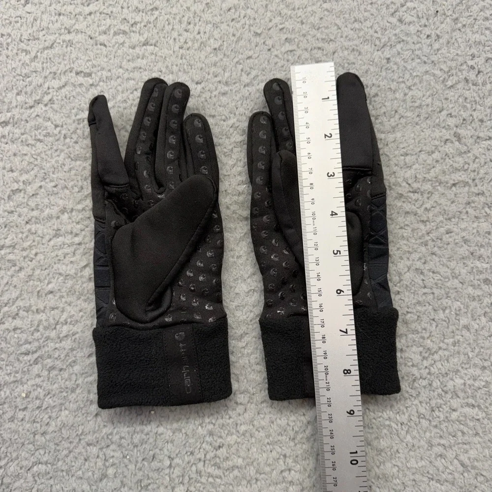 Carhartt Iris WA679S Womens Large Black Silicone Grip Quilted Fleece Gloves